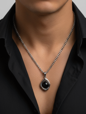 Cadena Hombre Acero Eclipse