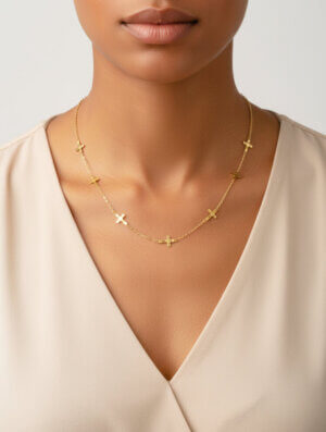 Collar Acero Latido Sagrado