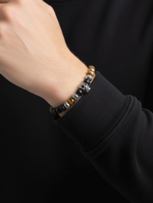 Pulsera Acero Hombre Silencio