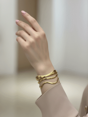 Pulsera Acero Mujer Silueta