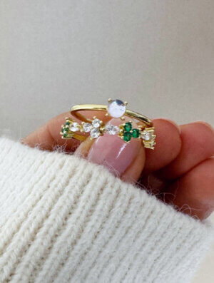 Anillo Mujer Destello Sutil