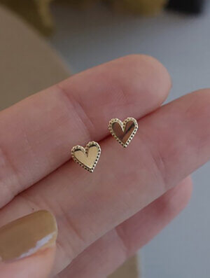 Aretes Mini Corazon Noble