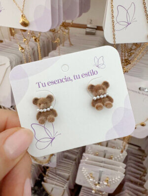 OUTLET Aretes Oso Vanidoso