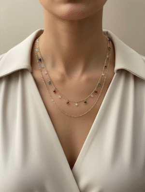 Collar Mujer Cielo Multicolor