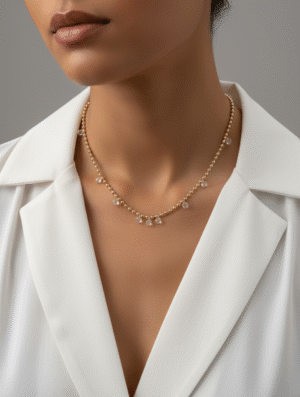 Collar Mujer Glamour Brillante