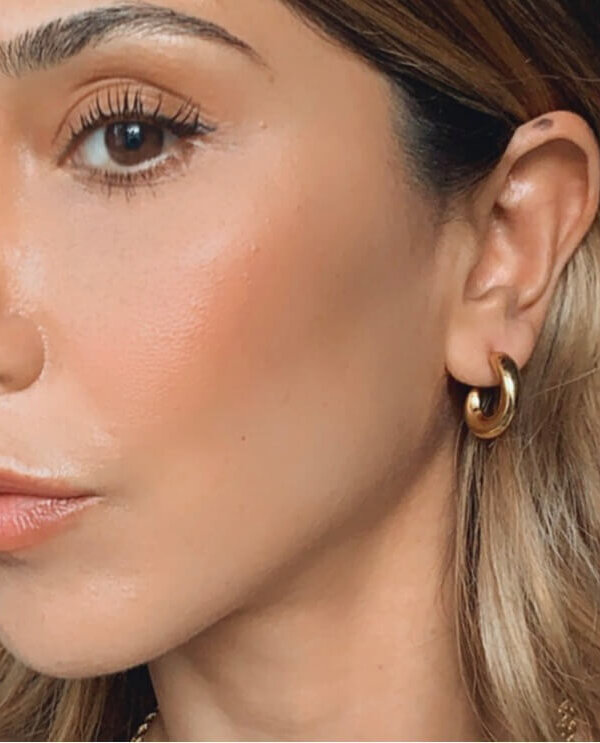 Aretes Acero Sol de-Encanto