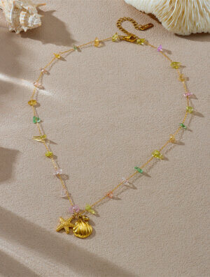 Collar Acero Suspiro Marino