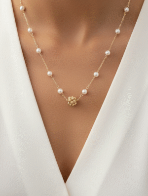 Collar Mujer Esplendor Perlado