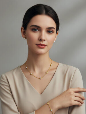 Set Acero Dulce Perla