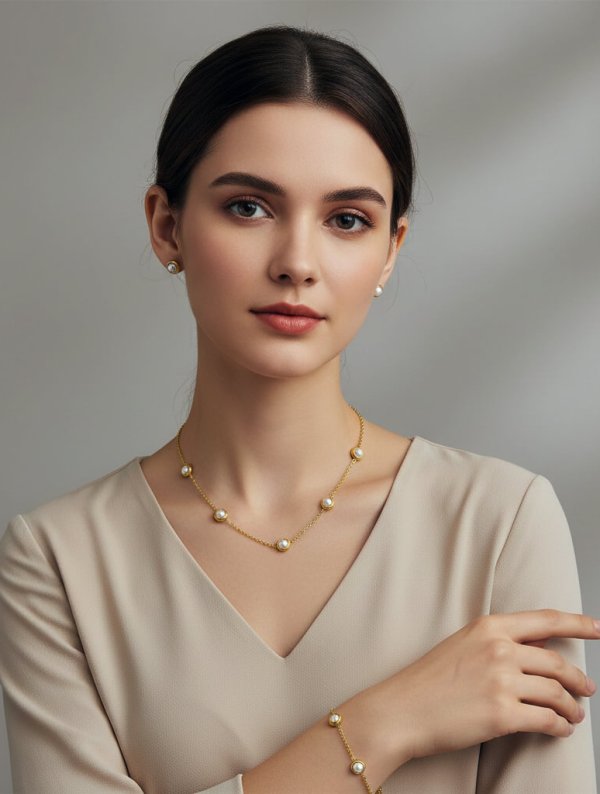 Set Acero Dulce Perla