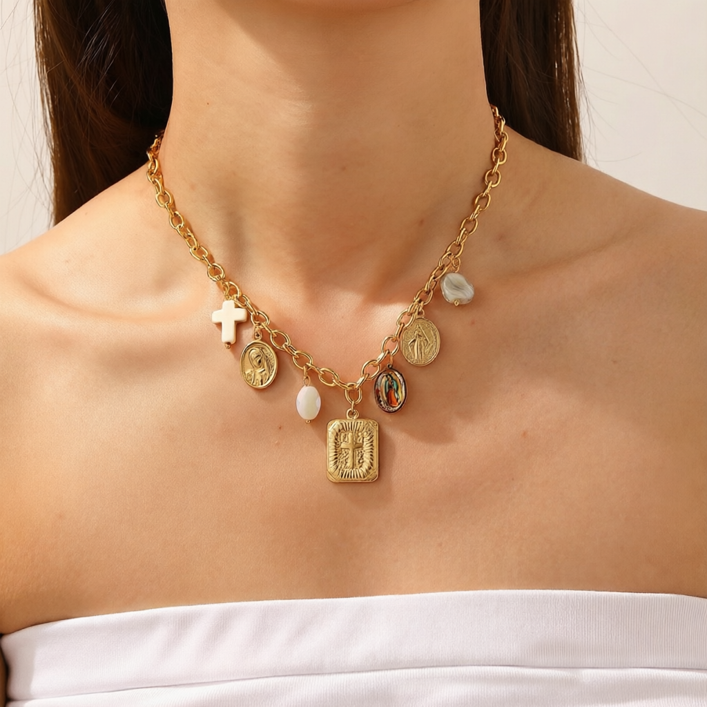 Collar Acero Gracia Divina