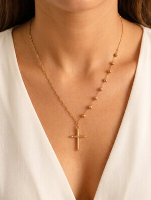 Collar Acero Xuping Luz