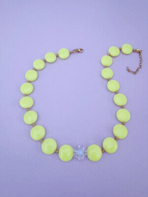 Collar Niña Chispa Amarilla