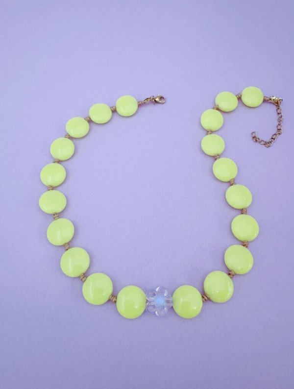 Collar Niña Chispa Amarilla
