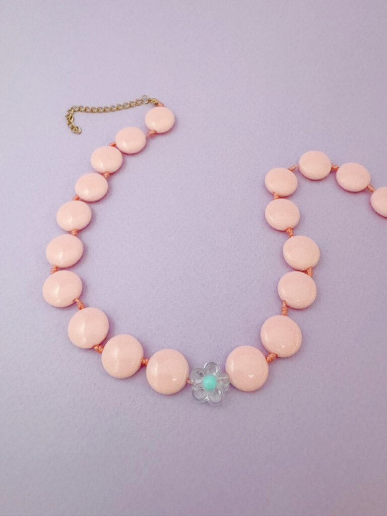 Collar Niña Chispa Mandarina