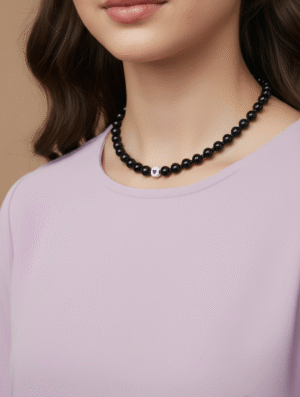 Collar Niña Chispa Negra