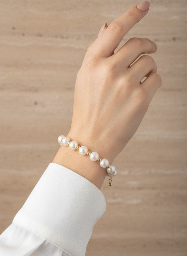 Pulsera Perla Shell Maxi