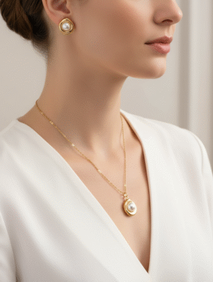 Set Acero Caricia de-Perla