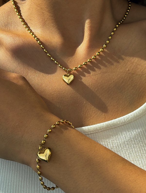 Set Acero Corazon Total