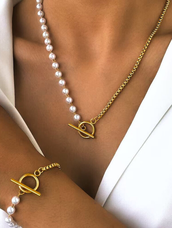Set Acero Perla Perfecta