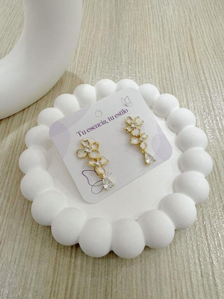 Aretes Mujer Bella Flora-1