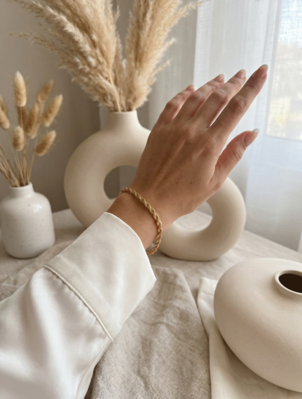 Pulsera Mujer Destello Hilado