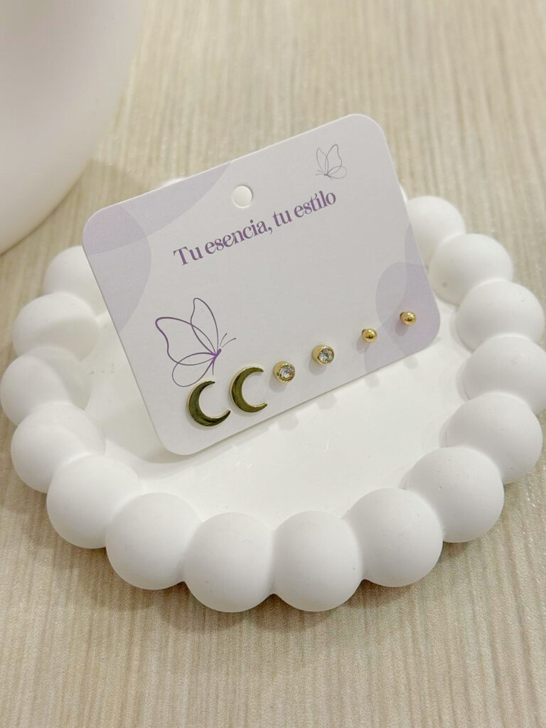 Set Acero Xuping Luna-1