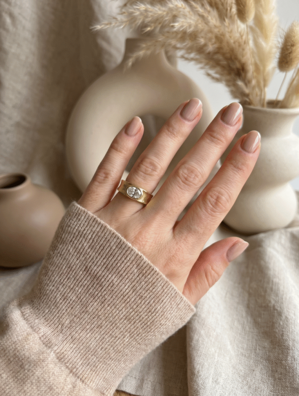 Anillo Mujer Brillo Propio