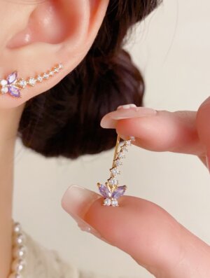 Aretes Mujer Bella Mariposa