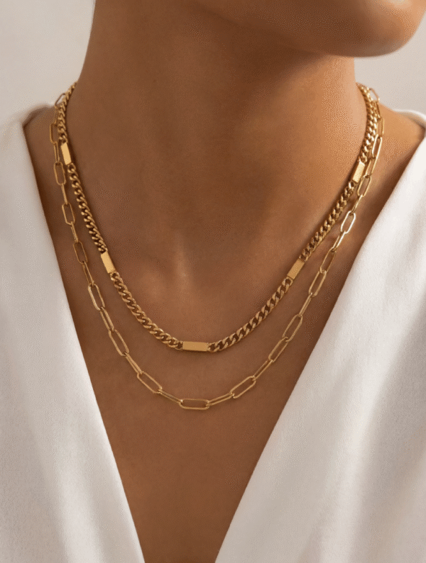 Collar Acero Xuping Nova
