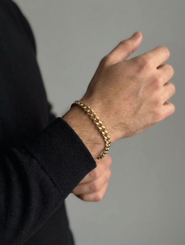 Pulsera Acero Hombre Elegancia