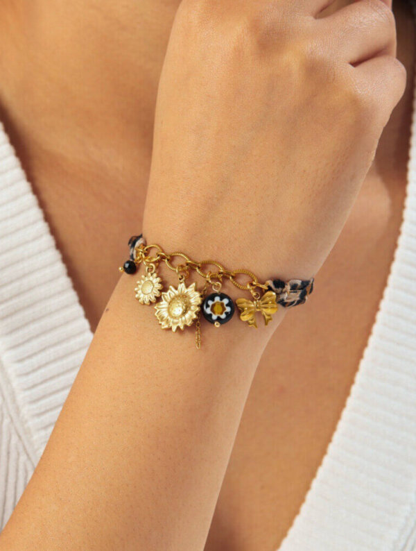 Pulsera Acero Print Primaveral