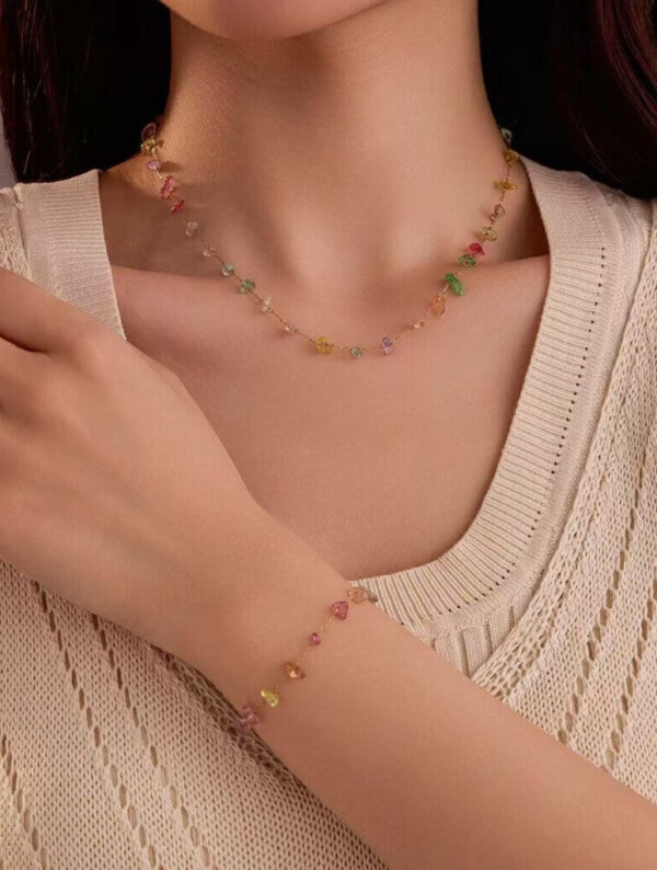 Set Acero Brillo Tropical