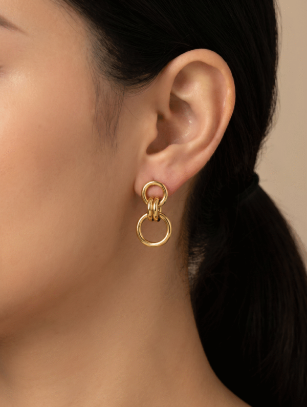 Aretes Acero Fuerza Vital