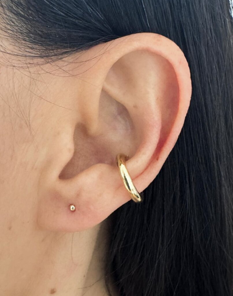 Aretes Mini Topo Glow