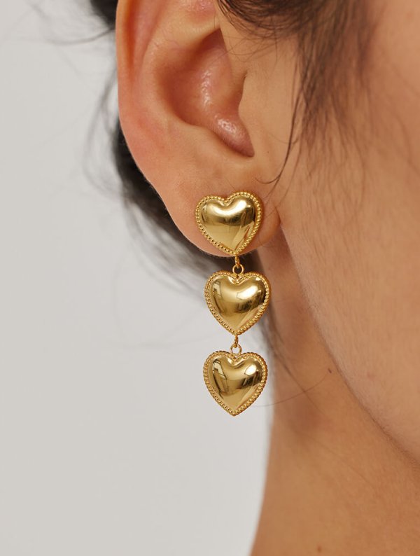 Aretes Acero Silueta Fina