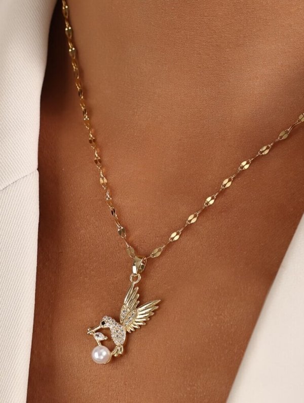 Collar Mujer Colibri Sutil