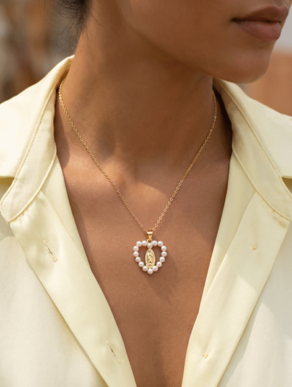 Collar Mujer Virgen Milagrosa