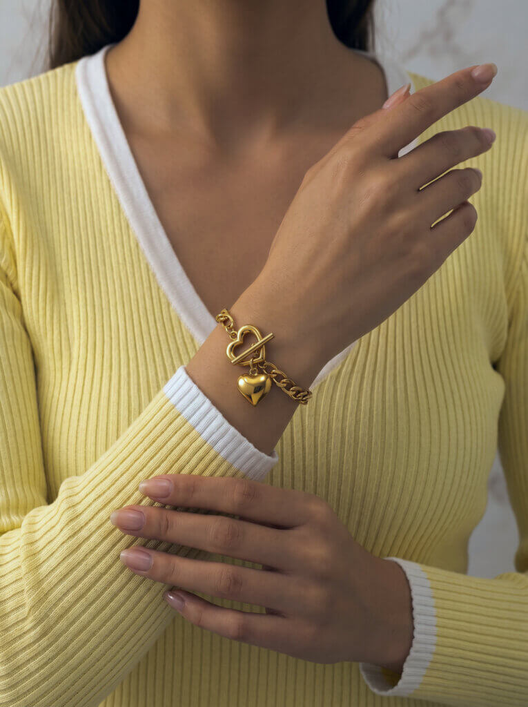 pulsera-acero-oro-festivo-2