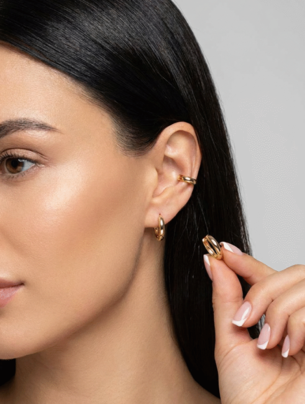 Aretes Mujer Dalia Dorada