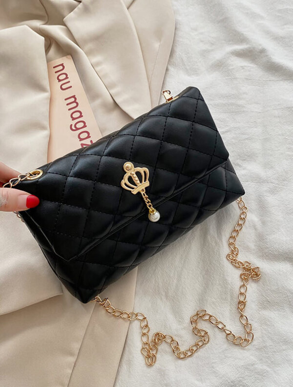 Bolso Mujer Negro Coqueto