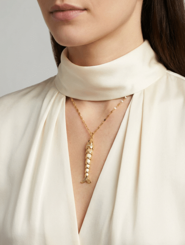 Collar Mujer Pez de-Marea