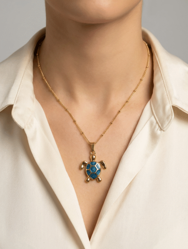 Collar Mujer Tortuga Marina