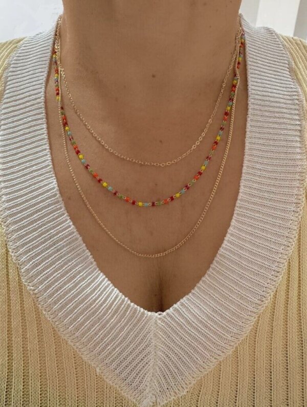 OUTLET Collar Hilo Dorado