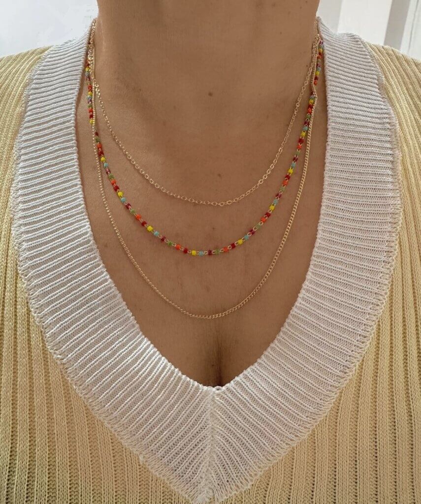 OUTLET Collar Hilo Dorado