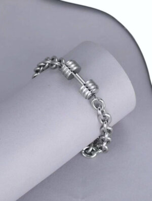 Pulsera Acero Hombre Poder