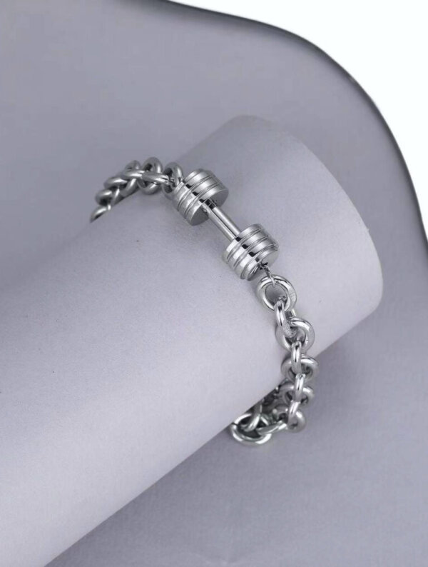 Pulsera Acero Hombre Poder