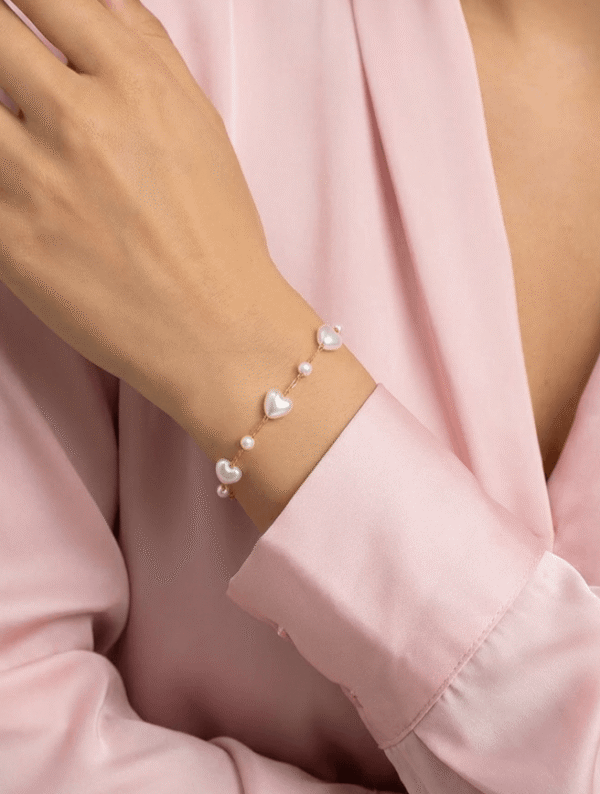 Pulsera Acero Perla Pasion