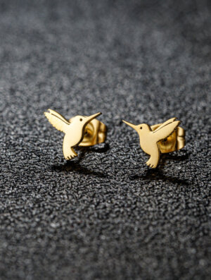 Aretes Acero Mini Colibri