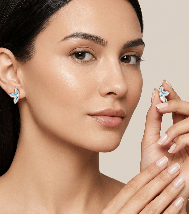 aretes-mujer-petalos-celestes